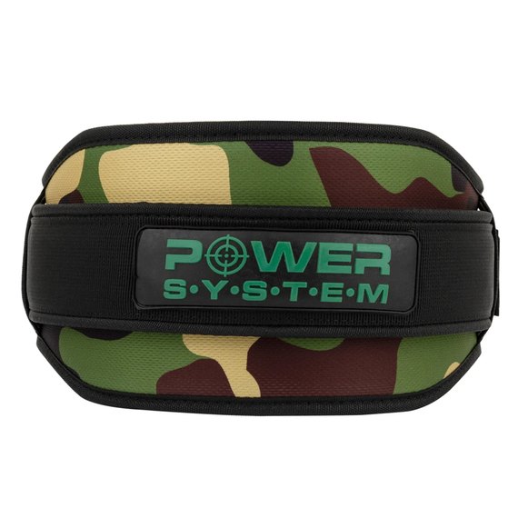 Пояс для тяжелой атлетики Power System PS-3230 (Неопрен) Камуфляж M (PS_3220_M_Camo), Размер: M, изображение 3