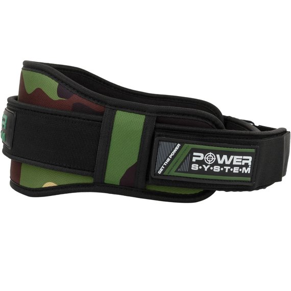 Пояс для тяжелой атлетики Power System PS-3230 (Неопрен) Камуфляж M (PS_3220_M_Camo), Размер: M, изображение 7