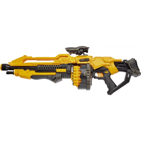 Бластер іграшковий ZIPP Toys + 20 патронів жовтий (FJ1057), зображення 2
