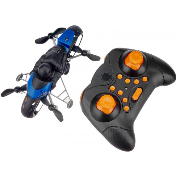 Квадрокоптер ZIPP Toys Flying Motorcycle синий (RH818 blue), Цвет: Синий, изображение 7