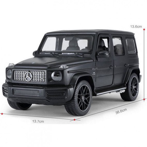 Машинка Rastar Mercedes-Benz G63 AMG 1:14 ц:черный (95760 black), изображение 5