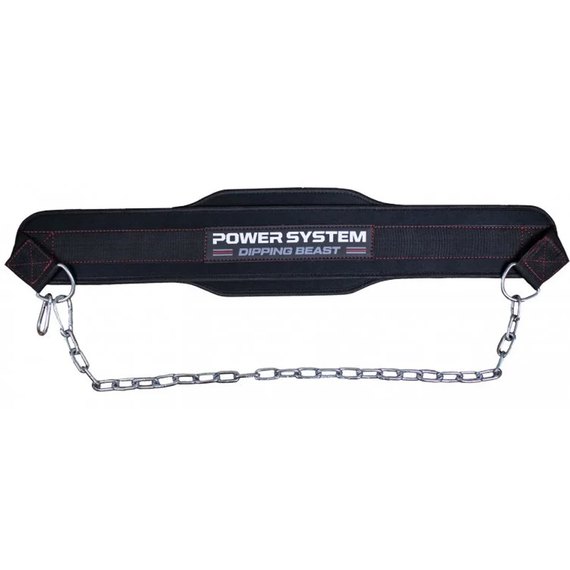 Пояс для отягощений Power System PS-3860 Black/Red (PS-3860_Black/Red), изображение 3