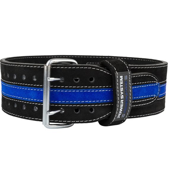 Пояс для пауэрлифтинга Power System PS-3800 Black/Blue L (PS-3800_L_Black_Blue), Размер: L, Цвет: Black/Blue, изображение 3