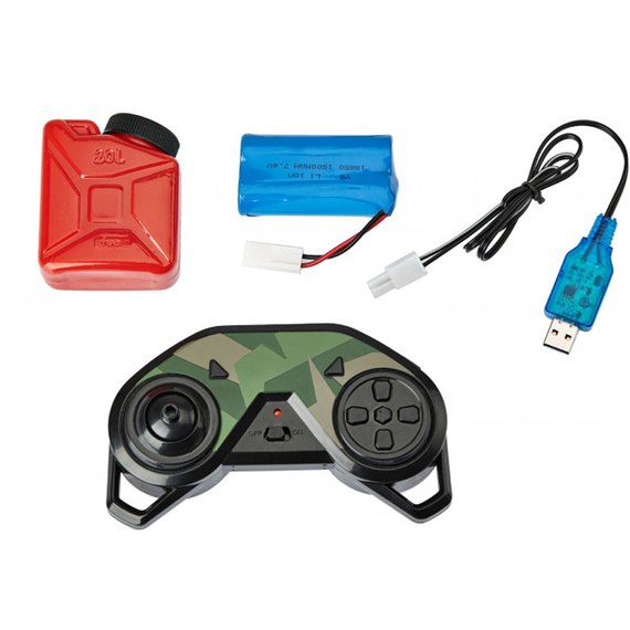 Игрушечный танк ZIPP Toys CamoFighter хаки (T109S), изображение 4