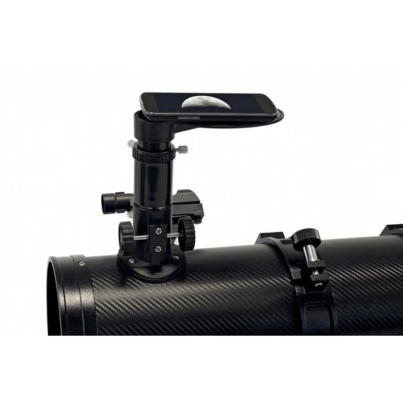 Телескоп Bresser Spica 130/1000 EQ3 Reflector Solar Carbon з сонячним фільтром і адаптером для смартфона (4630100) 929320, зображення 5