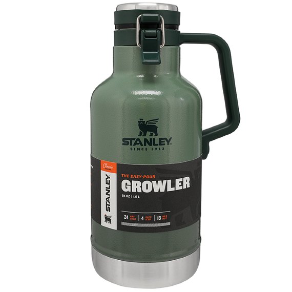 Термос для пива  Easy-Pour Growler Hammertone Green 1.9 л (6939236348287), изображение 3