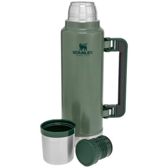 Термос Stanley Legendary Classic Hammertone Green 1.4 л (6939236347907), изображение 2
