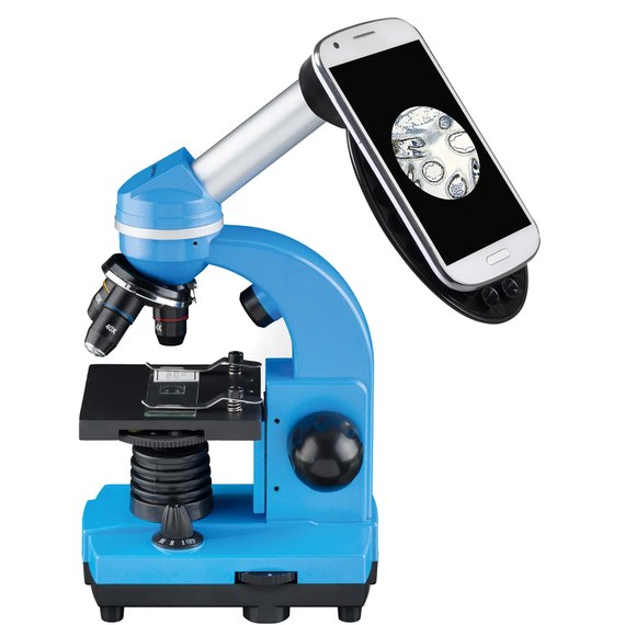 Микроскоп Bresser Biolux SEL 40x-1600x Blue + смартфон-адаптер (8855600WXH000) 926814, изображение 2