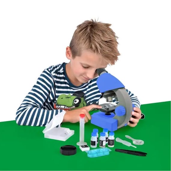 Мікроскоп Bresser Junior 40x-640xBlue з набором для дослідів і адаптером для смартфона (8851300WXH000) 923892, зображення 3