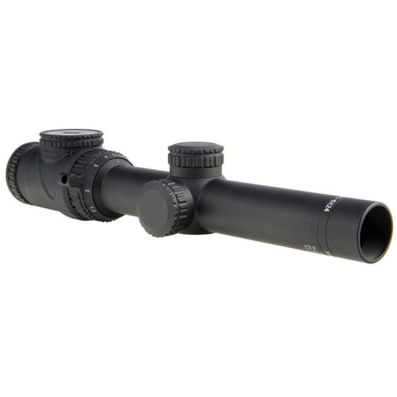 Приціл оптичний Trijicon AccuPoint 1-6x24 BAC Amber Triangle Tritium/Fiber Optics (TR25-C-200091), зображення 7