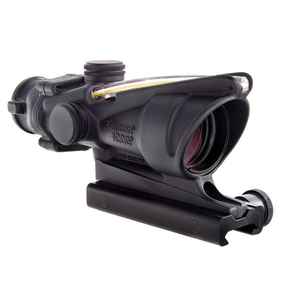 Приціл оптичний Trijicon Acog 4x32 BAC Dual illum Amber Chevron .223/5.56 BDC (TA31F-A 100216), зображення 7