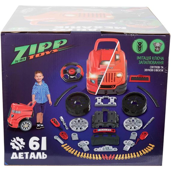 Игровой набор ZIPP Toys Автомеханик красный (008-978), Цвет: Красный, изображение 5