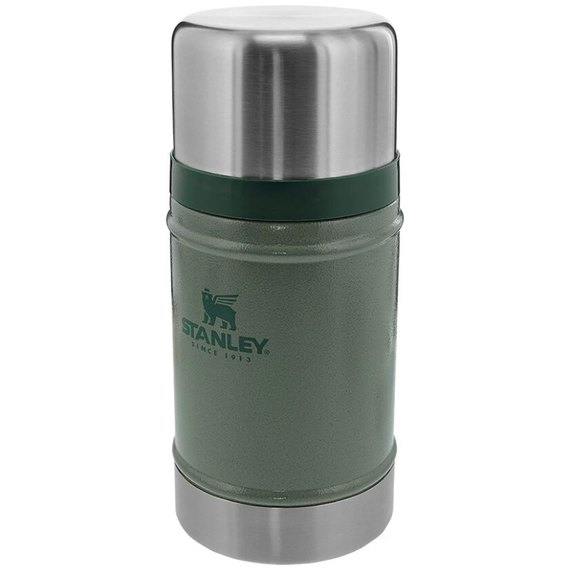 Термос пищевой Stanley Classic Legendary Hammertone Green 0.7 л (6939236348010), изображение 3