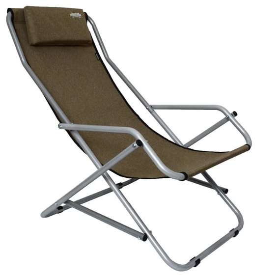 Кресло-шезлонг Novator SH-7 Brown (201948), Цвет : Коричневый