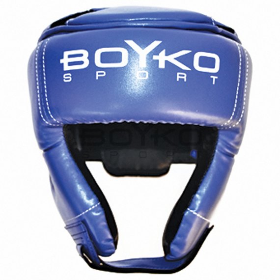 Боксерський шолом BoYko BS-№2 екошкіра синій XXL (bs6246013105), Розмір: XXL