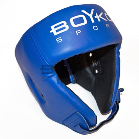 Боксерский шлем BoYko BS для самбо синий S (bs6234202101), Размер: S, изображение 2