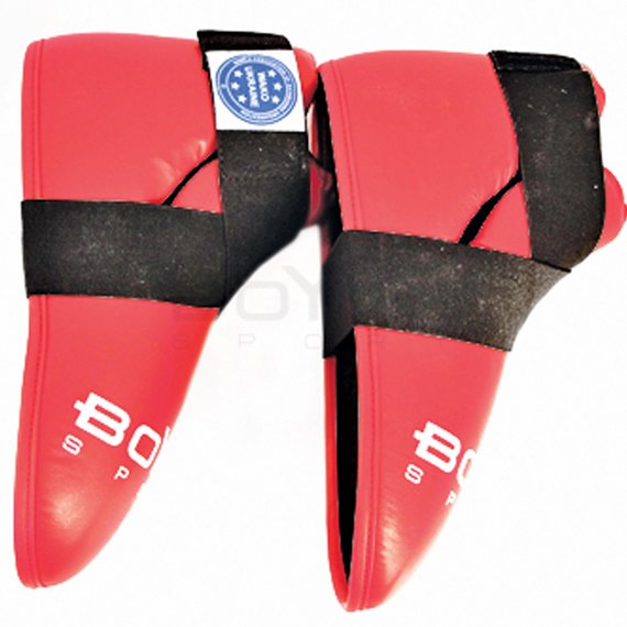 Защита ног BoYko BS - голеностоп и стопа, для кикбоксинга, красный XXL (bs6033402305), Размер: ХХL, Цвет: Красный, изображение 3