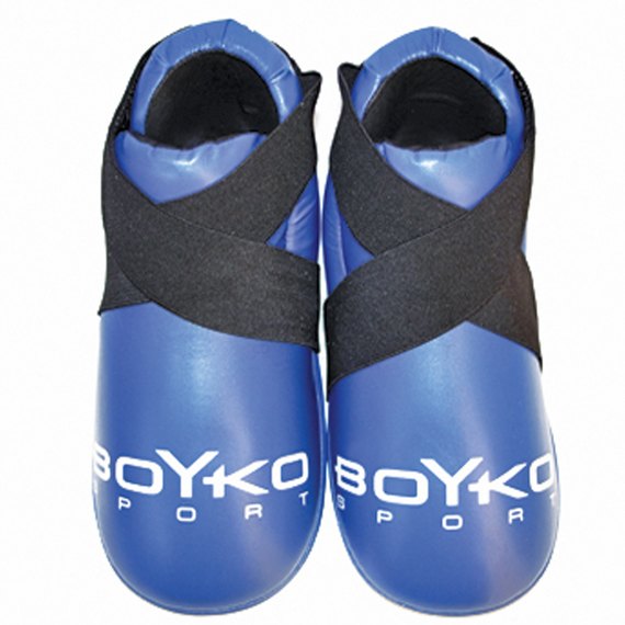Захист ніг BoYko BS - гомілковостоп та стопа, для кікбоксингу, синій XXL (bs6033402105), Розмір: XXL, Колір: Синій, зображення 5