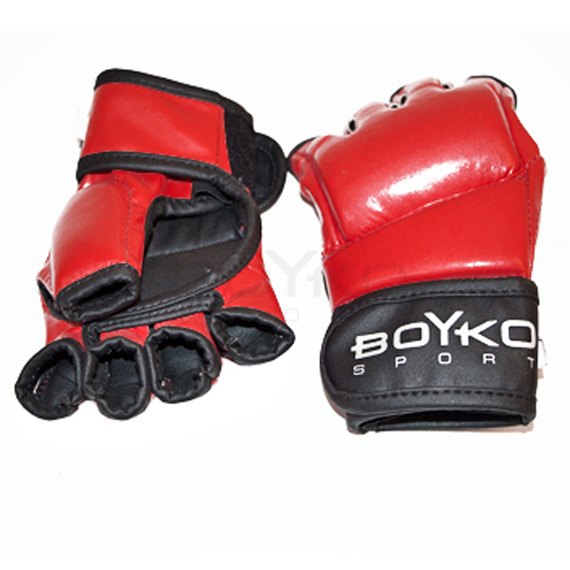 Перчатки для самбо BoYko BS композиционная кожа красные XL (bs6124202204), Размер: XL, изображение 2