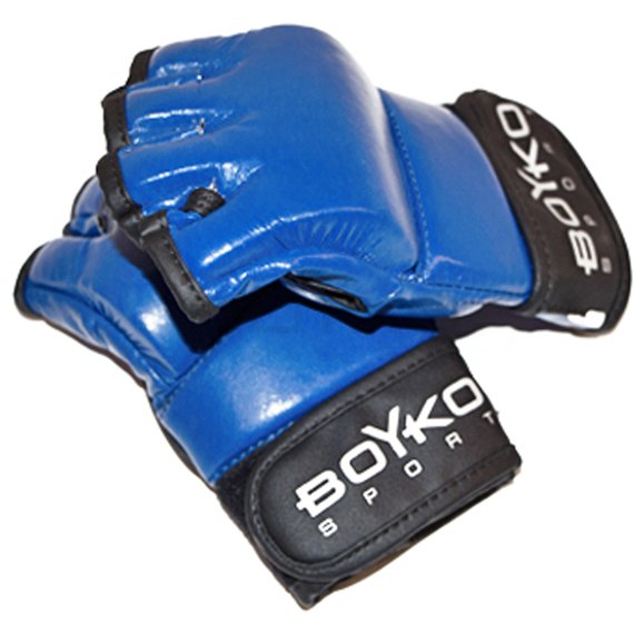 Рукавички для самбо BoYko BS композиційна шкіра сині XL (bs6124202004), Розмір: XL, зображення 2