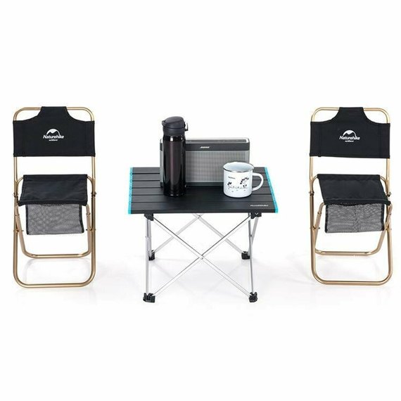 Стол складной Naturehike NH19Z008-Z черный (6927595750773), изображение 2