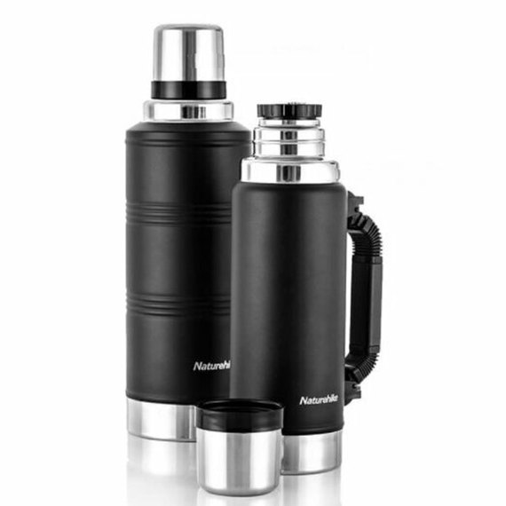 Термос Naturehike Q-9H NH19SJ011 2.2 л, черный (6927595740279), изображение 2