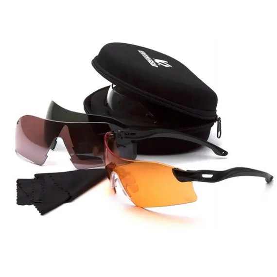 Очки защитные со сменными линзами Venture Gear Tactical Drop Zone Anti-fog (3ДРОП)