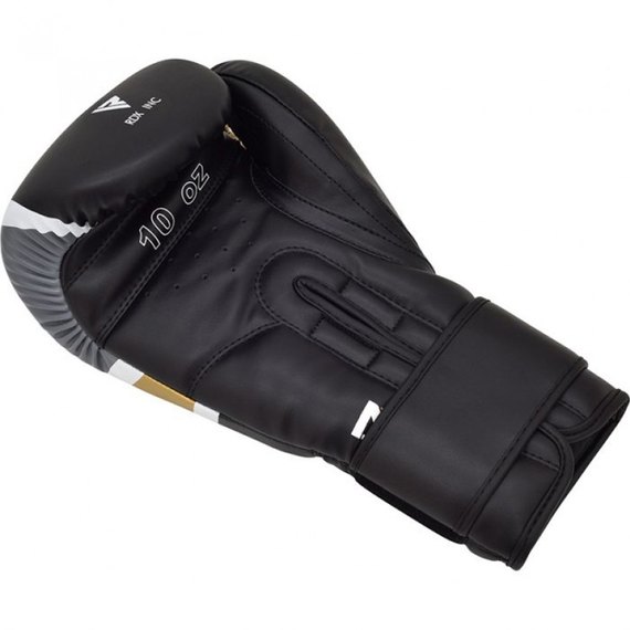 Боксерские перчатки RDX Rex Leather Black 16 ун. (3074_40291), изображение 4