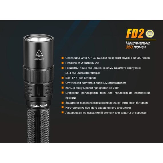 Ліхтар ручний Fenix FD20, зображення 21