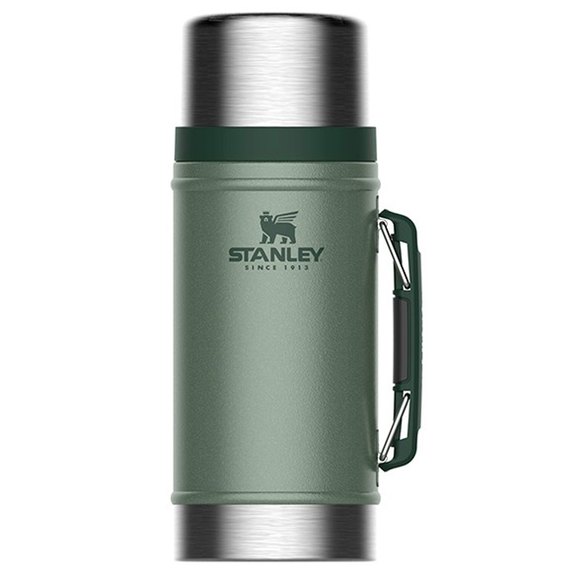 Термос пищевой Stanley Classic Legendary Hammertone Green 0.94 л (6939236347983)