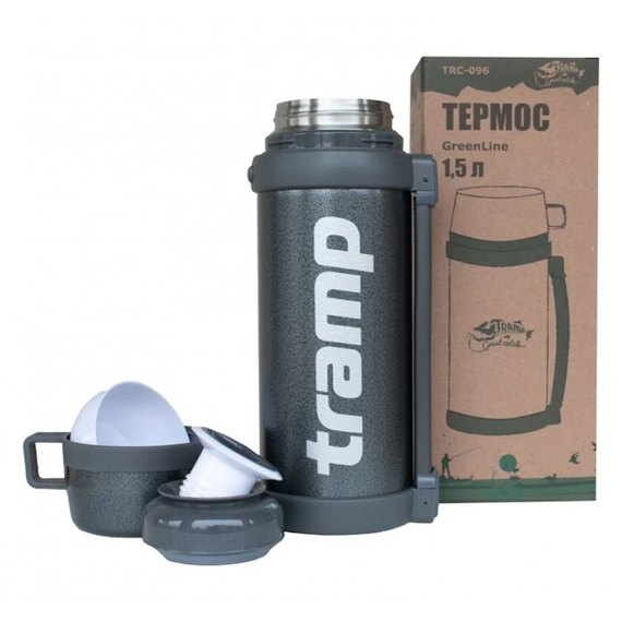 Термос Tramp Expedition Line 0,5 л серый TRC-030-grey, изображение 3