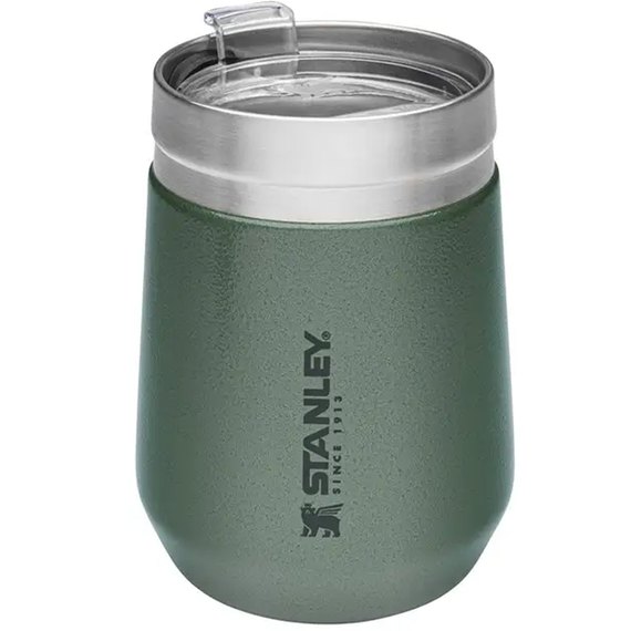 Термостакан Stanley Everyday Hammertone Green 0.3 л (6939236401012), Цвет: Зелёный, изображение 2