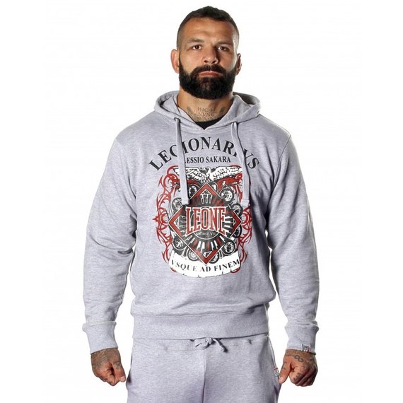 Толстовка Leone Legionarivs Fleece Grey XL (1629_500063), Размер: XL