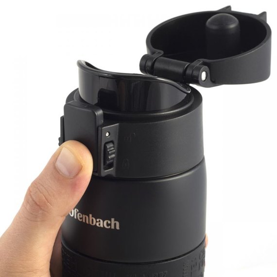 Термокухоль Ofenbach 480мл чорний KM-101300, Колір: Чорний, зображення 6
