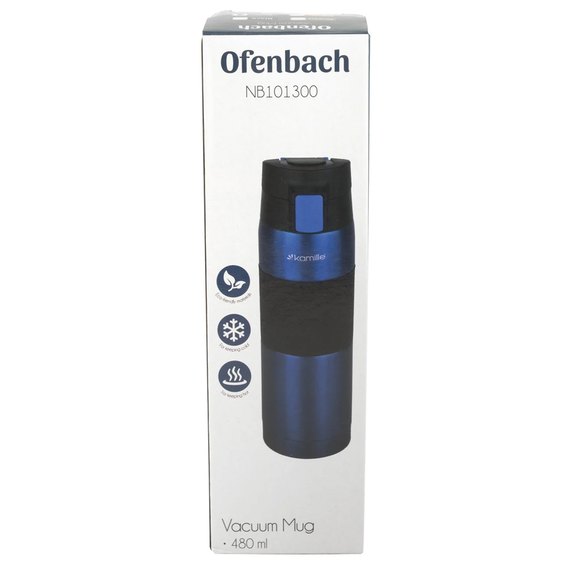 Термокружка Ofenbach 480мл синий KM-101300, Цвет: Синий, изображение 8