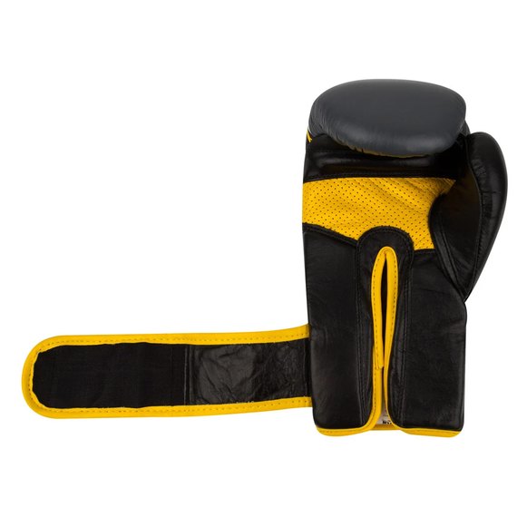 Боксерські рукавички Power System PS 5005 Challenger Black/Yellow 10 унцій (PS-5005_10oz_Black/Yellow), Вага: 10 унцій, зображення 5