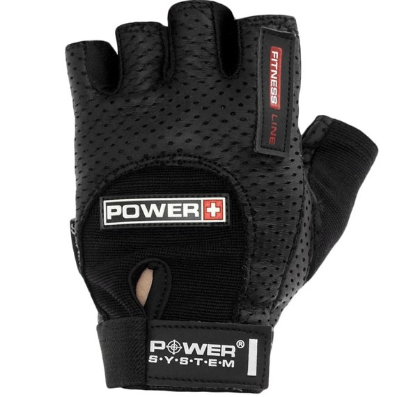 Перчатки для зала Power System PS-2500 Black XL (PS-2500_XL_Black), Размер: XL, Цвет: Чёрный, изображение 4