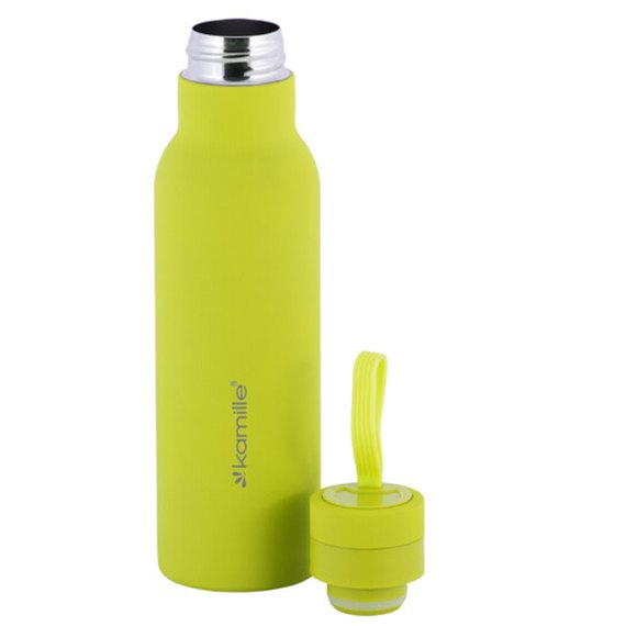 Термос-бутылка Kamille 475мл салатовый KM-2020, Цвет: light green, изображение 3