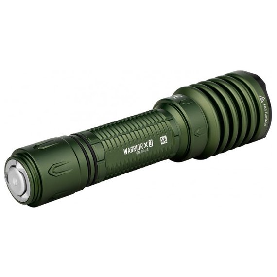 Фонарь Olight Warrior X 3 od green (Warrior X 3 OD), Цвет: Зелёный, изображение 2