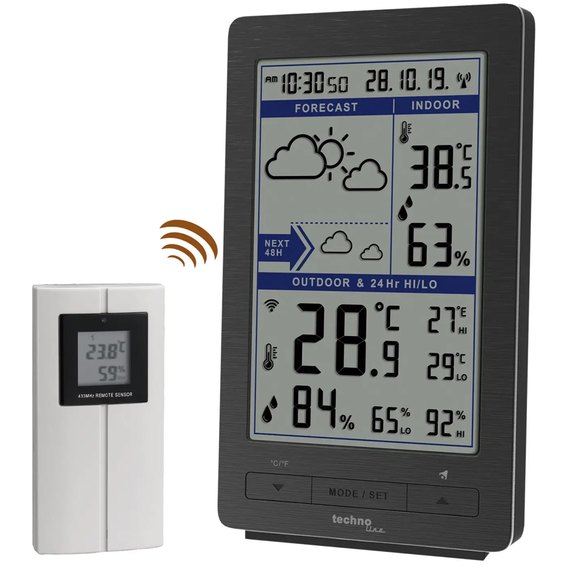 Метеостанция Technoline WS9485 Grey (DAS301178)