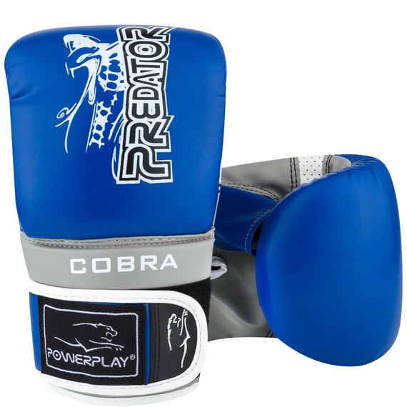 Снарядные перчатки PowerPlay 3038 сине-серые M (PP_3038_M_Blue/Grey), Размер: M
