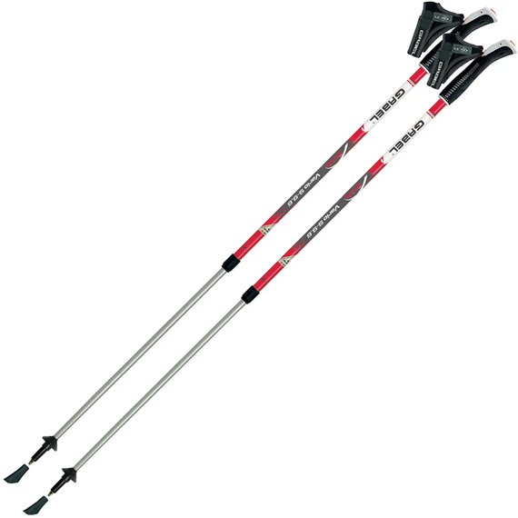 Палиці для скандинавської ходьби Gabel Vario S-9.6 Red (7008350560000)