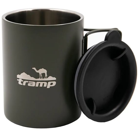 Термокружка Tramp 400 мл олива TRC-137.12, Цвет: Olive, изображение 2