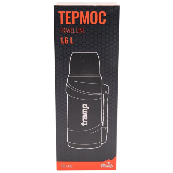Термос Tramp Travel Line 1,6л, металл TRC-139-metal, Цвет: Metallic, изображение 18