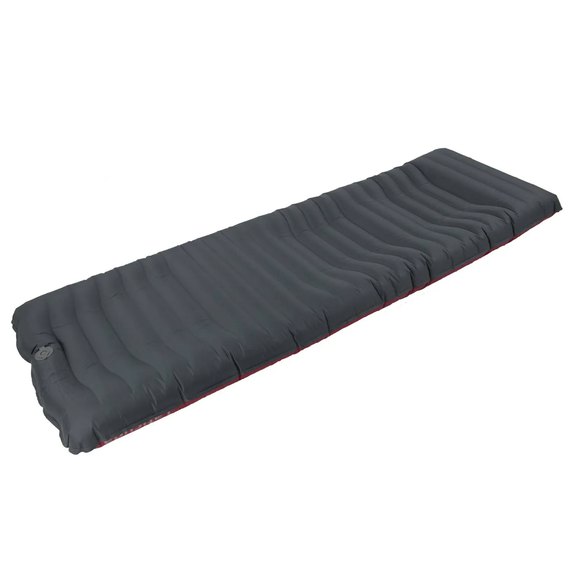 Килимок надувний Bo-Camp Laticuda Ergonomic Gold 191x60x14 cm Grey/Red, зображення 2