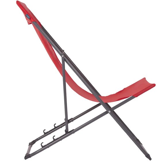 Кресло раскладное Bo-Camp Flat Red (1204686) DAS301391, Цвет : Красный, изображение 5