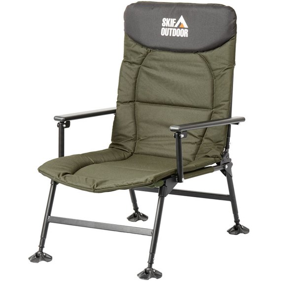 Розкладне крісло Skif Outdoor Comfy M dark green (SOCCM), зображення 2