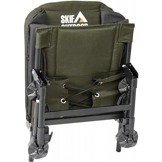 Кресло раскладное Skif Outdoor Comfy S dark green/black (SOCCS), изображение 4