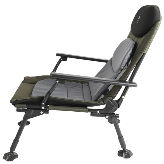 Крісло розкладне Bo-Camp Carp Black/Grey/Green (1204100) DAS301460, зображення 7