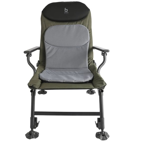 Крісло розкладне Bo-Camp Carp Black/Grey/Green (1204100) DAS301460, зображення 8